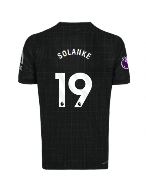 Tottenham Hotspur Dominic Solanke #19 Replika Borta Kläder 2025-26 Kortärmad Tottenham Hotspur Dominic Solanke #19 Replika Borta Kläder 2025-26 Kortärmad